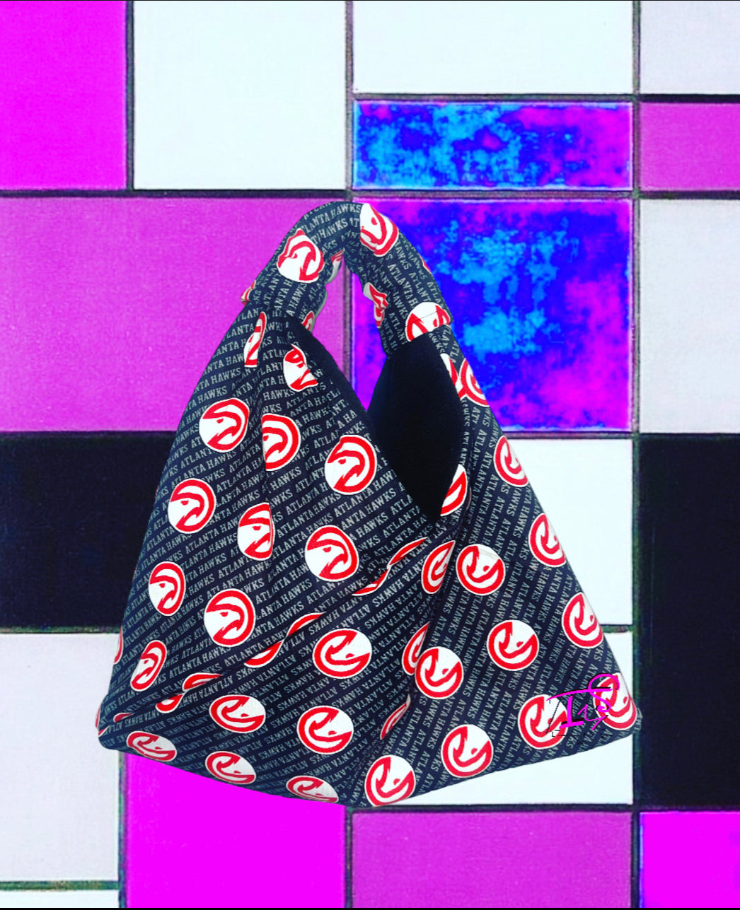 Atlanta Basketball Mini Tote Bag