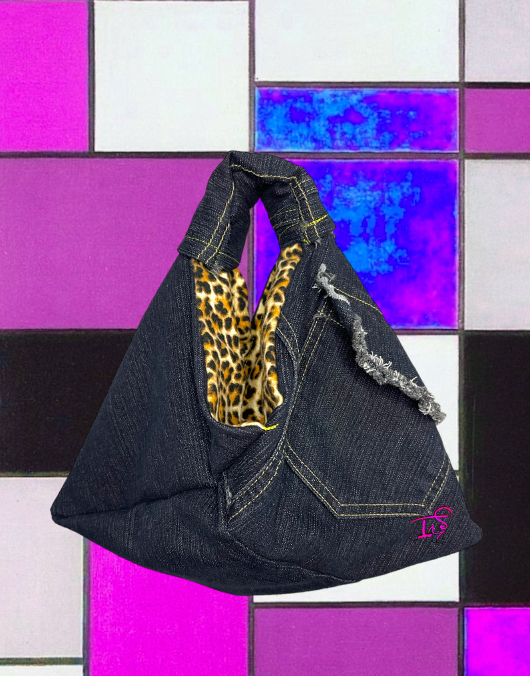 Denim Mini Tote Bag